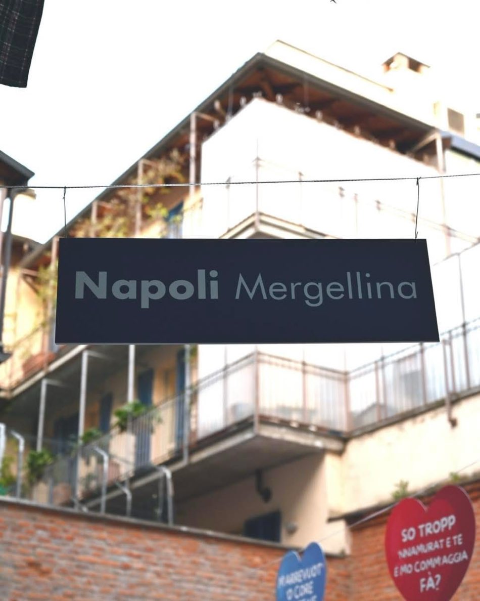 L'angolo dedicato a Napoli Mergellina