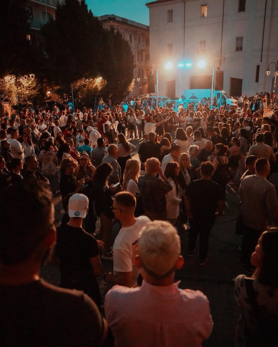 Il pubblico di una serata evento