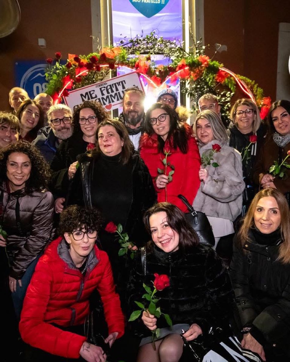 Foto di gruppo durante le feste